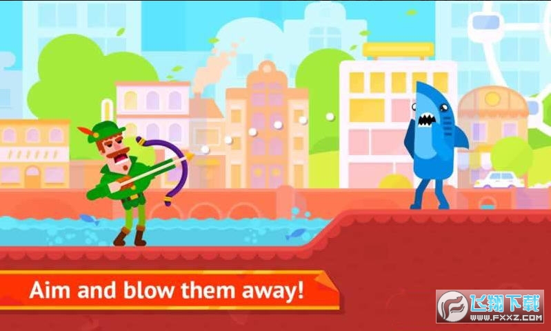 Bowmasters(弓箭手们无限金币钻石破解版人物全解锁)