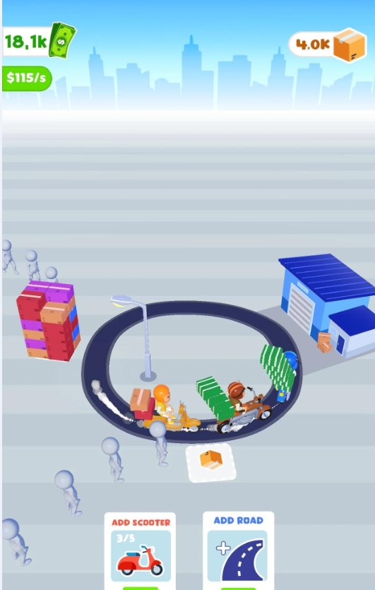 快递循环圈游戏最新版（Delivery 3D ASMR）