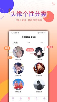 个性情侣头像