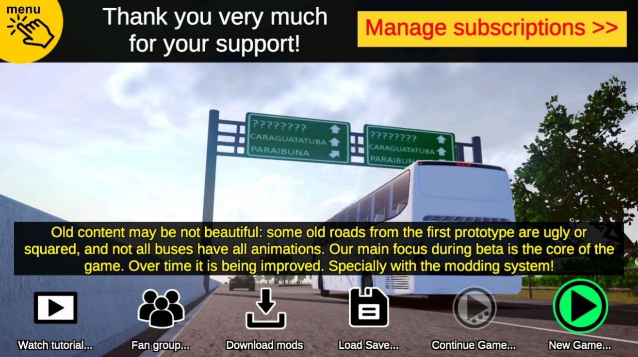 巴士之路模拟中文版游戏最新版2024