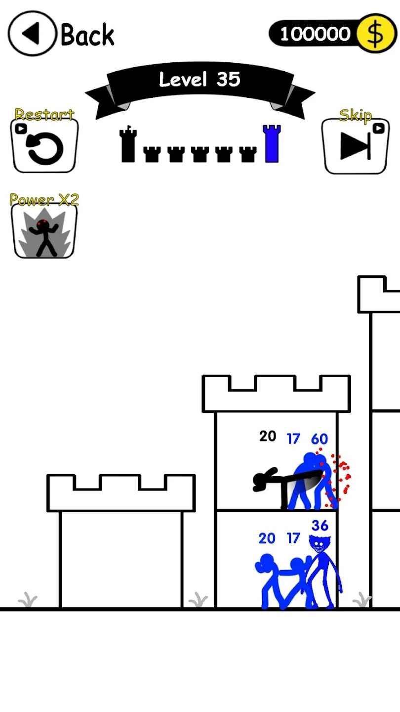 火柴英雄战争塔防游戏安卓版