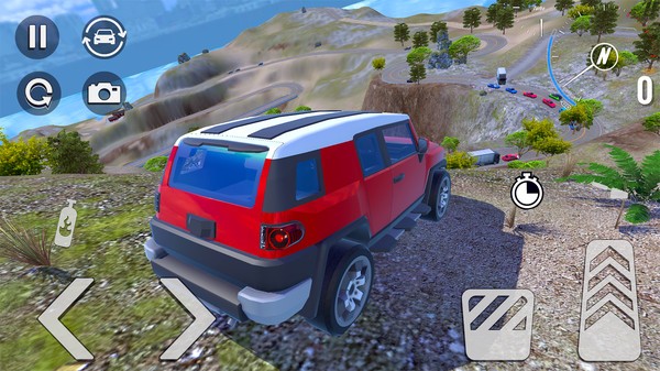 超能赛车山地车祸模拟器