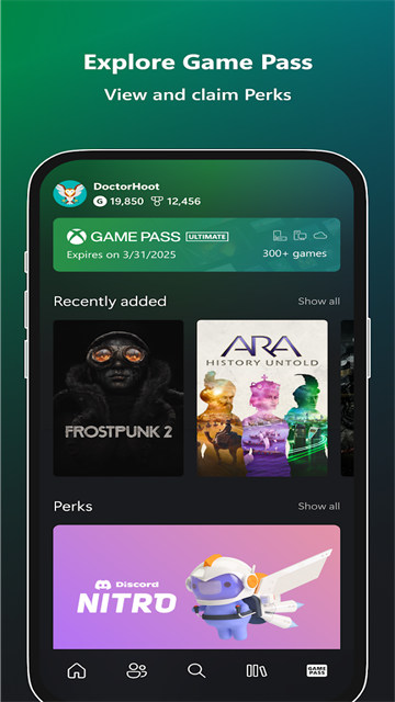 Xbox app