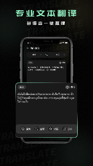 泰语翻译器