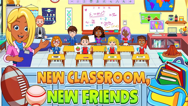 我的城市高中游戏