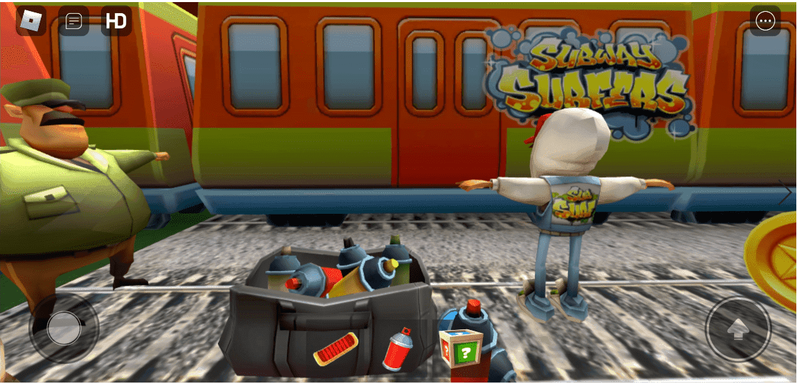 地铁乱跑罗布乐思版(Roblox)