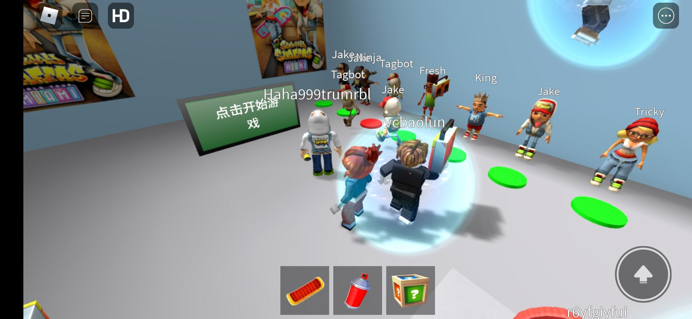 地铁乱跑罗布乐思版(Roblox)