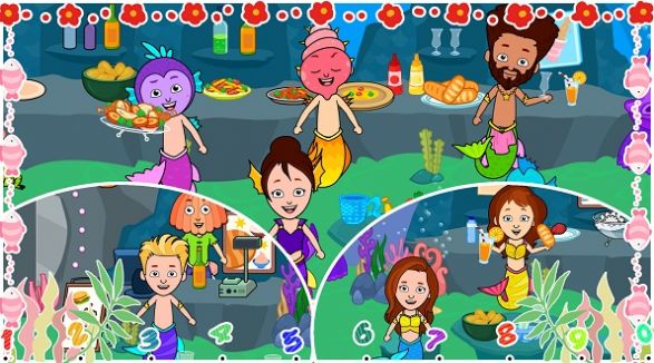 托卡城镇小人鱼游戏官方版