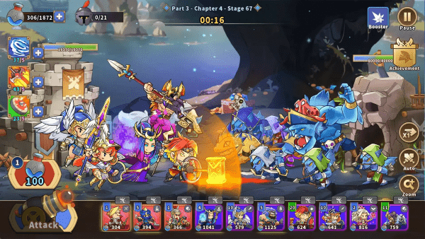 城堡战争防御游戏