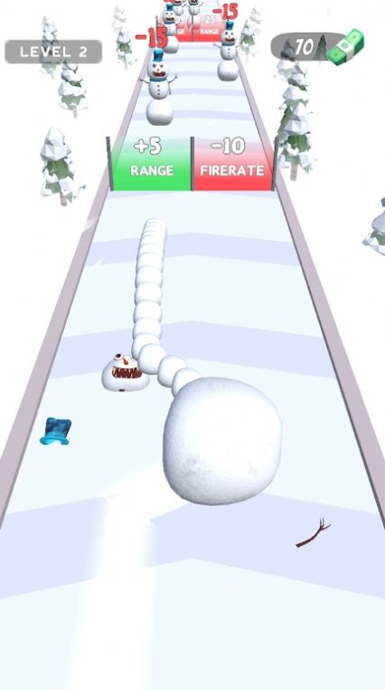 收集雪球跑游戏中文版
