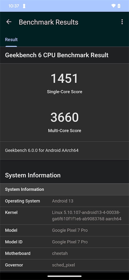 Geekbench 6安卓版