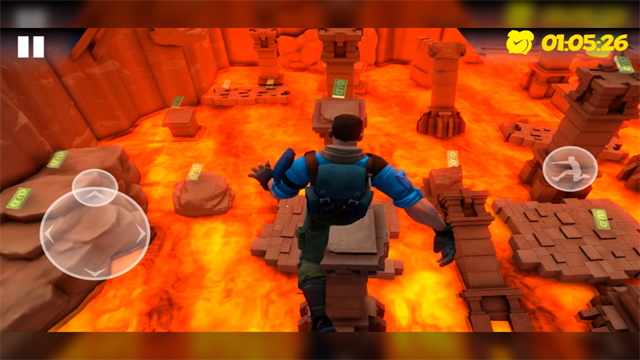 熔岩无尽跑酷游戏