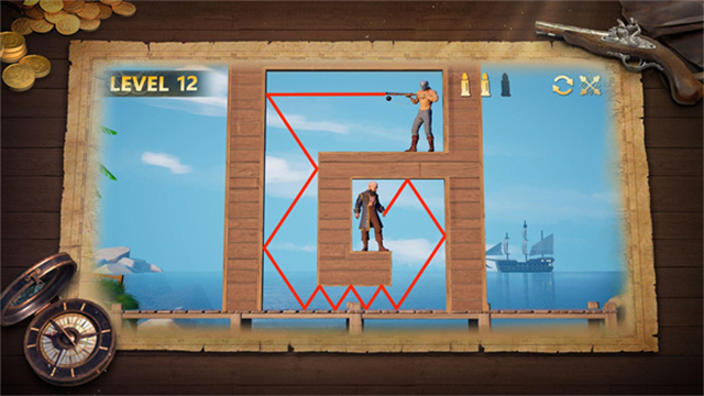 子弹射击金银岛之谜手机版