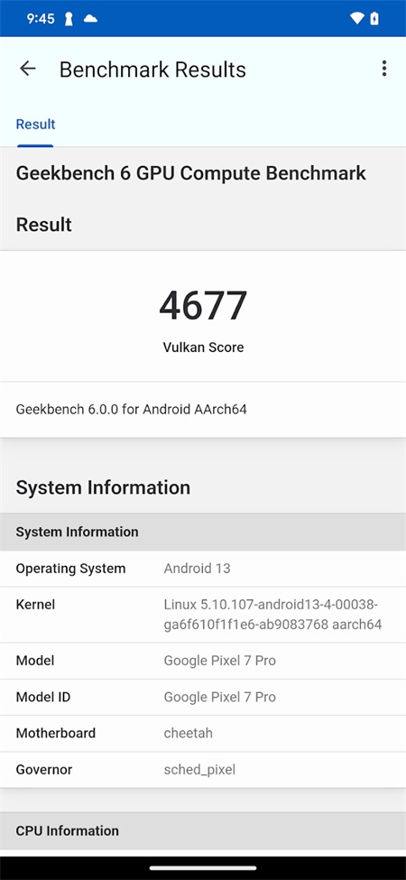 Geekbench 6安卓版