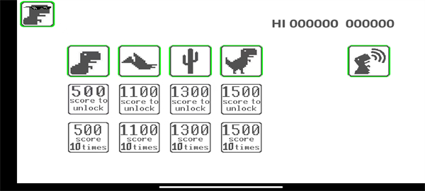 谷歌小恐龙Dino T-Rex在线玩