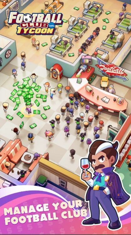 足球俱乐部大亨soccer club tycoon游戏
