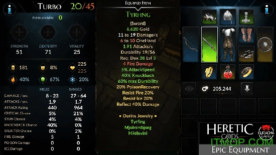 异教徒之神无限技能点