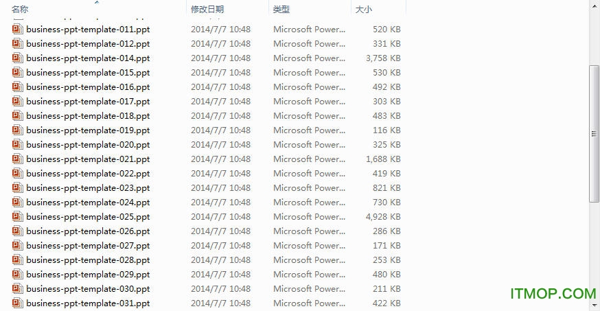 50套精美商务PPT模板