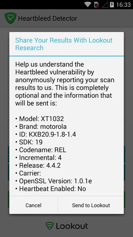Heartbleed 安全扫描器 v1.0
