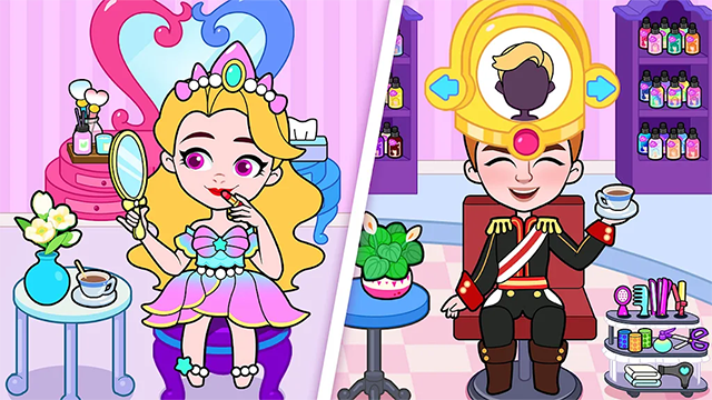 剪纸公主的梦幻城堡游戏