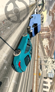 手动挡停车场雪地版本