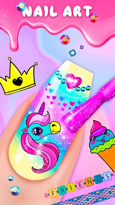 托卡迷你美甲沙龙时尚美甲游戏