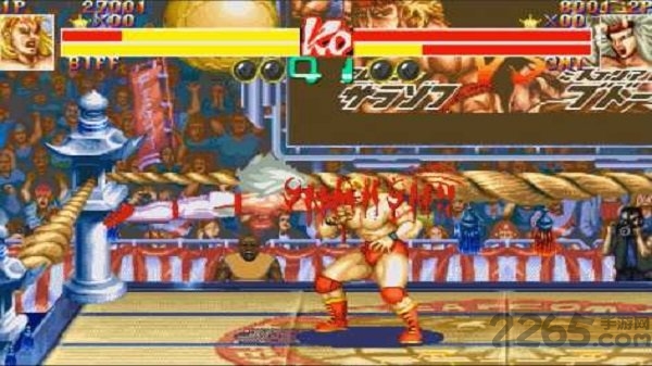 摔跤霸王街机游戏