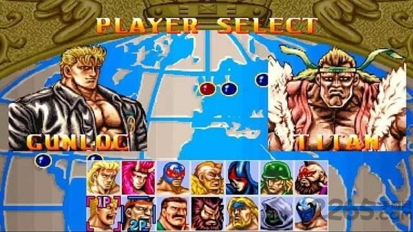 摔跤霸王街机游戏