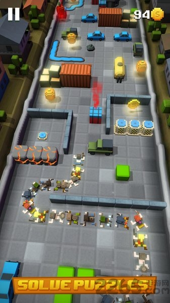 方块贪吃蛇游戏