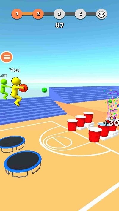 滚动球球大作战小游戏