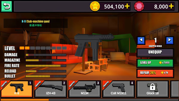 僵尸猎人像素生存中文版