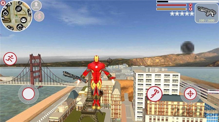 超级钢铁侠绳索英雄中文版