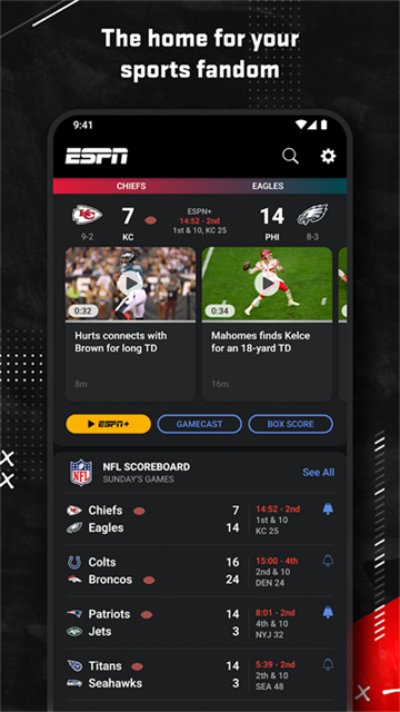 ESPN app