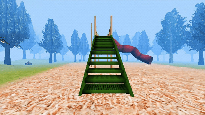 恐怖逃亡森林滑滑梯游戏