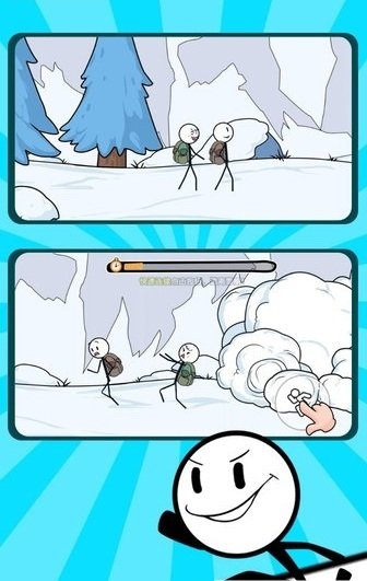 火柴人大逃亡3雪山寻宝游戏官方安卓版