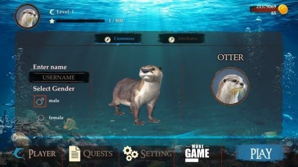 水獭模拟经营游戏安卓中文版（The Otter）