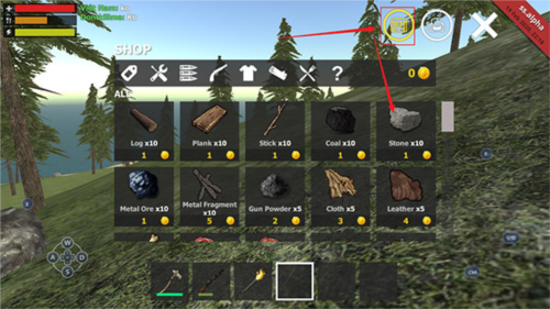 野外生存模拟器汉化版怎样搭建营火图片5