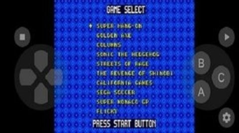 世嘉模拟器中文版