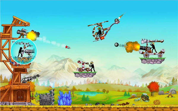 火柴人之守卫城堡2无限钻石版