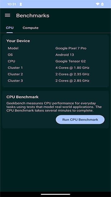 Geekbench 6手机跑分软件