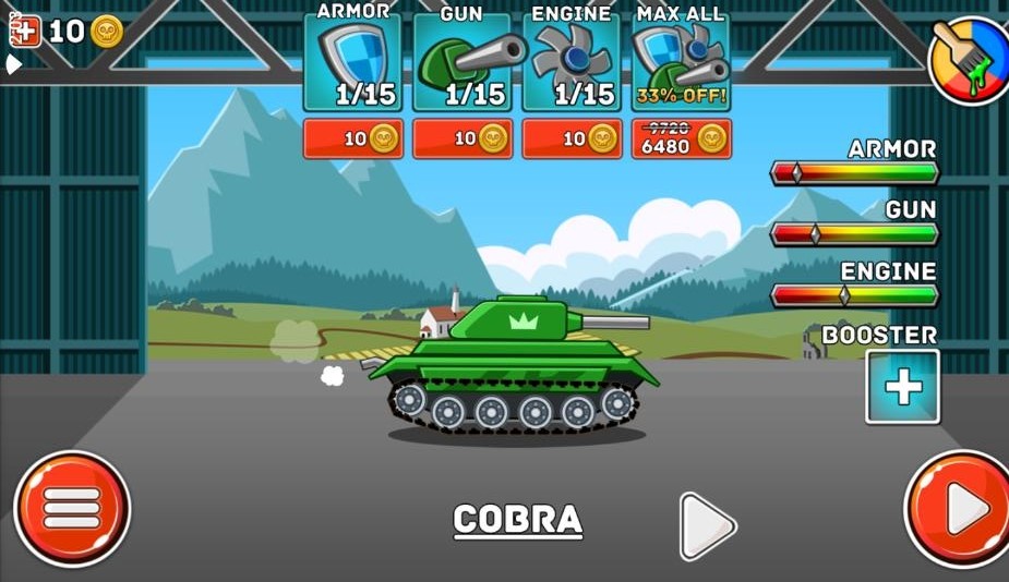 山地坦克大战破解版最新版