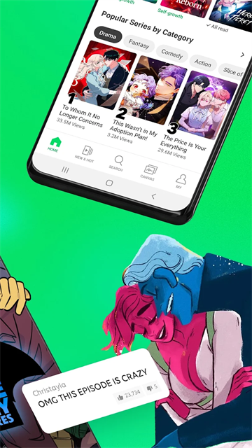 webtoon韩漫app