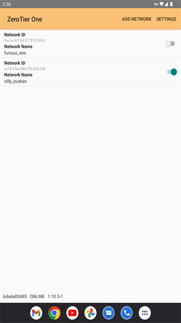 Zerotier One安卓版