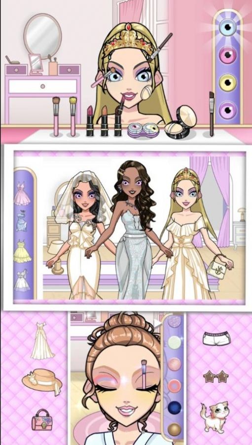 公主的时尚装扮舞会