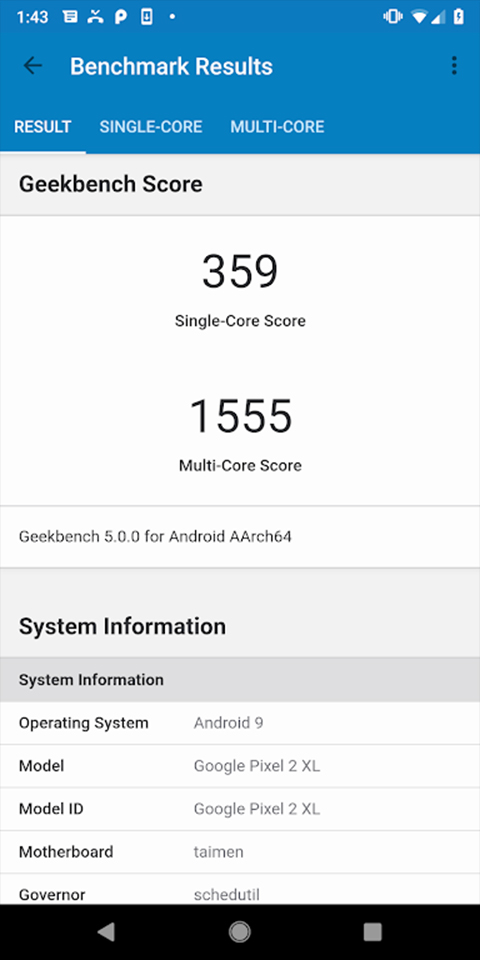 geekbench5
