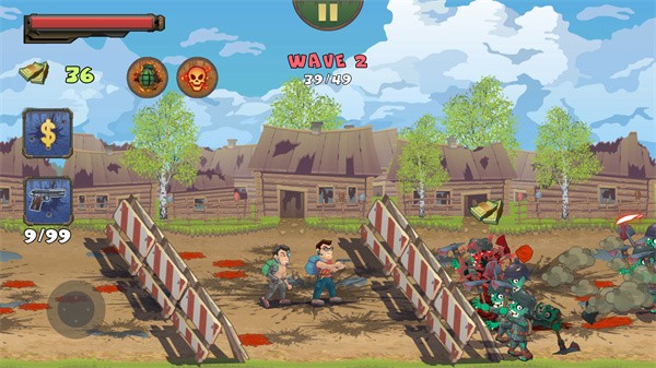 两个家伙与僵尸2无限钻石版