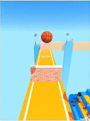 空气球3D篮球赛跑者游戏官方版 v1.0