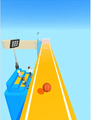 空气球3D篮球赛跑者游戏官方版 v1.0