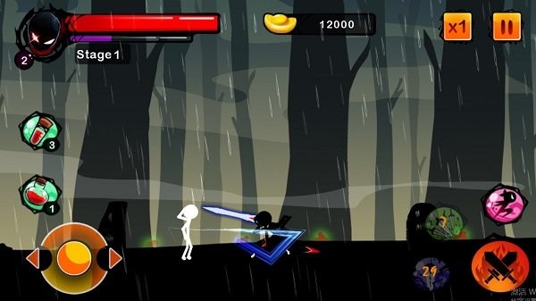 火柴人幽灵忍者