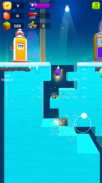 地面挖掘机游戏